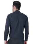 Shirt Black Chinese Collar