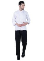 Chef Coat Deluxe White Plain White