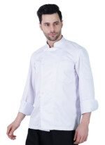 Chef Coat Deluxe White Plain White