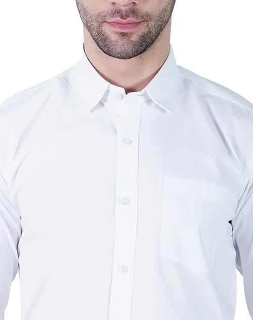 Shirt Milky White Formal