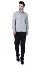 Shirt Grey Filafil Formal