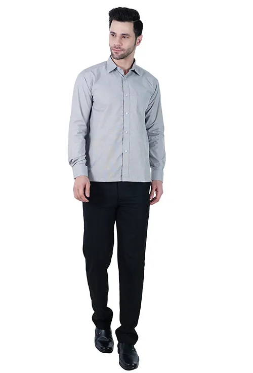 Shirt Grey Filafil Formal