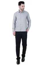 Shirt Grey Filafil Formal