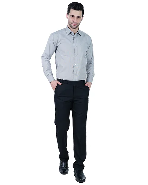 Shirt Grey Filafil Formal