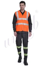 Reflective Jacket Orange - Gleam (Minimum Order 10 Pc's)