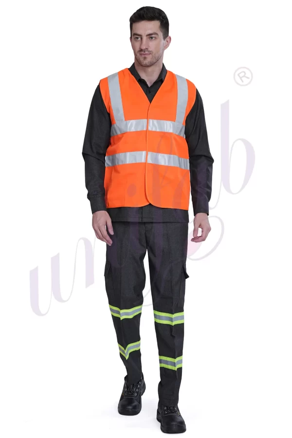 Reflective Jacket Orange - Gleam (Minimum Order 10 Pc's)