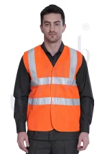 Reflective Jacket Orange - Gleam (Minimum Order 10 Pc's)