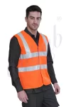 Reflective Jacket Orange - Gleam (Minimum Order 10 Pc's)