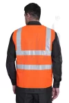 Reflective Jacket Orange - Gleam (Minimum Order 10 Pc's)