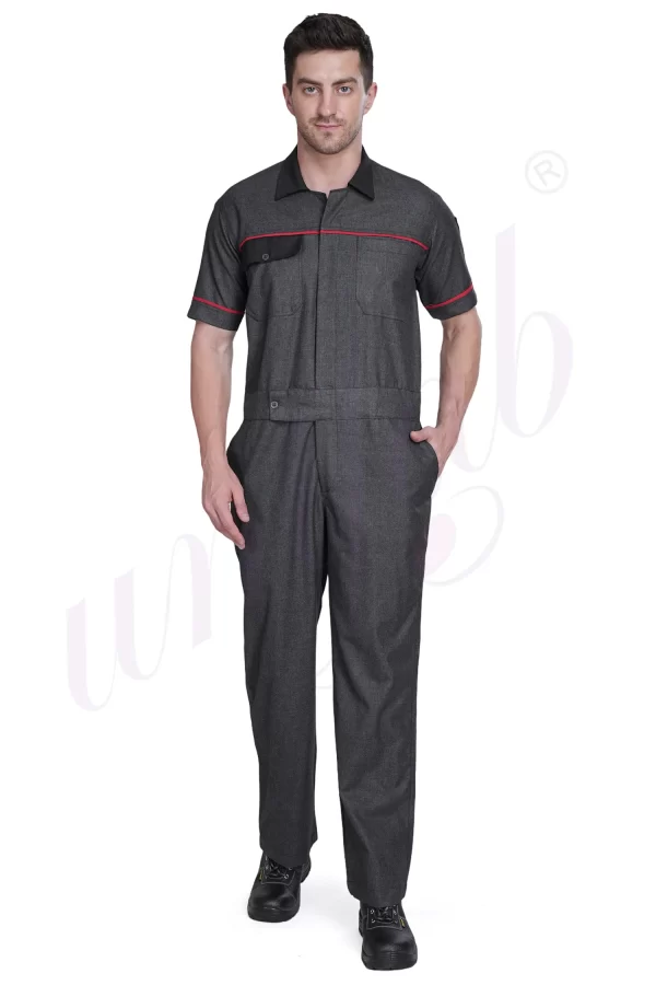 Boiler Suit Cotton Charcoal