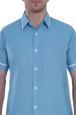 Nursing Male Uniform Blue and White Combination