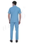 Nursing Male Uniform Blue and White Combination