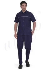 Nursing Male Uniform Navy and White Combination
