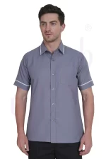 Nursing Male Uniform Grey and White Combination