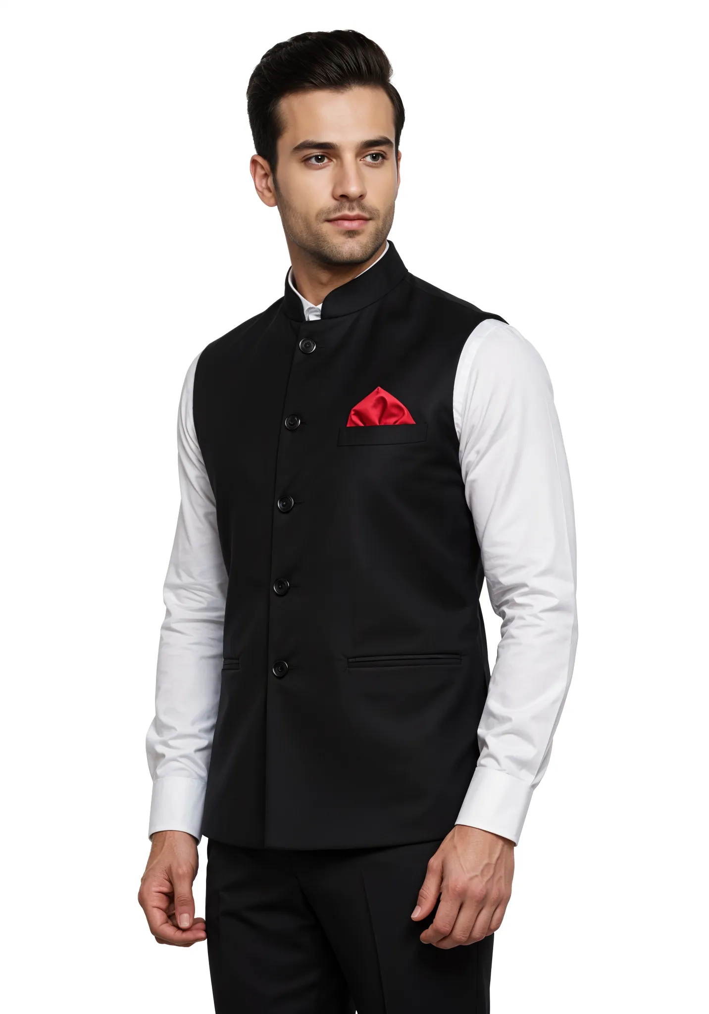 Sleeveless Jacket Male Black - Male