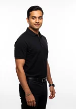 Unisex Polo Tshirt Black Poly Cotton (Minimum Order 10 Pc's)